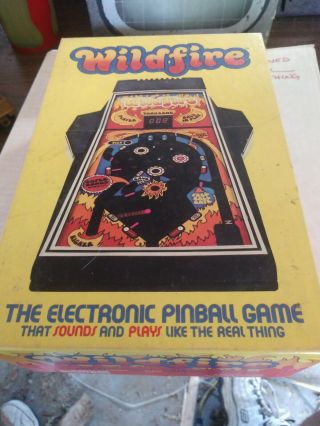 Wildfire The Electronic Pinball Game
