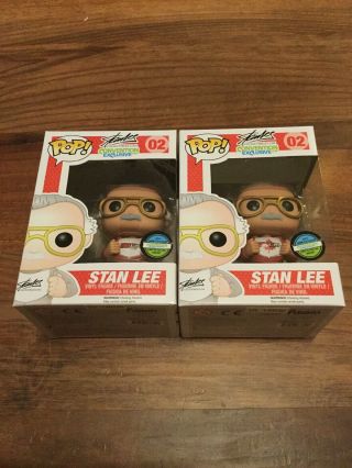 Funko Pop Stan Lee 2014 Fan Expo Exclusive Red And White Shoes 1/500 - 1500