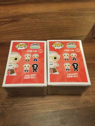 Funko Pop Stan Lee 2014 Fan Expo Exclusive Red AND WHITE Shoes 1/500 - 1500 3