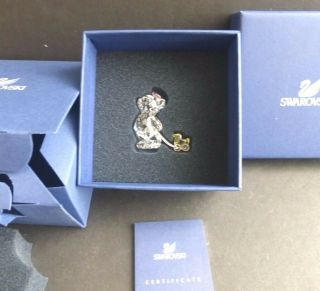 Swarovski Crystal Kris Bear It " S A Girl Figurine Rn000207 Box