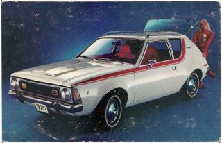 1970 Amc Gremlin Automobile Advertising Postcard