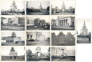 1915 San Francisco California Panama Pacific Intl Exposition Construction Photos