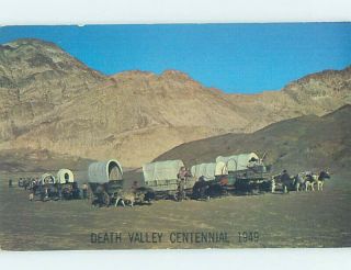 1949 Centennial Anniversary Postcard Death Valley California Ca Ad5892