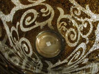 PARTYLITE AMARETTO SWIRL SEVILLE HURRICANE CANDLE HOLDER REPLACEMENT GLASS ONLY 4