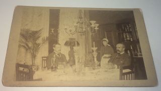 Rare Antique American Medical Civil War Doctor Cornelius Agnew NY Cabinet Photo 2