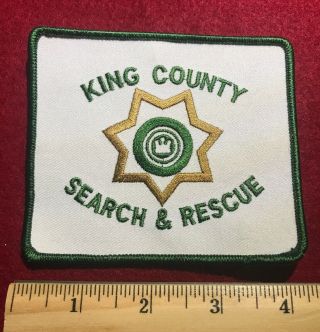 King County Search And Rescue Sar Washington Wa Patch Sheriff