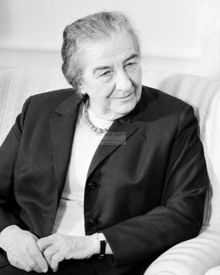 Golda Meir Israeli Prime Minister - 8x10 Photo (aa - 976)