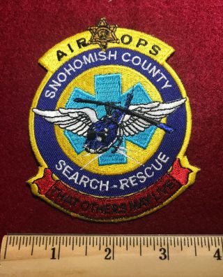 Snohomish County Search And Rescue Sar Air Ops Washington Helicopter Aviation Wa