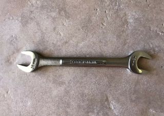 Craftsman 16mm 18mm Double Open End Wrench Vv 44521 Usa
