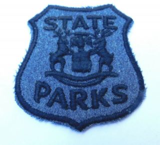 Michigan State Parks Officer,  Felt Patch,  Old