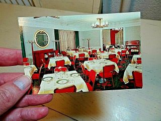 Nos Old Colony Room & Annex Hotel Faust Rockford Illinois Rppc Postcard