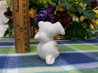 Enesco Morehead Holly Babes Easter baby in bunny suit on head tumbler 3