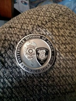 Westerville Ohio Police Department Challenge Coin