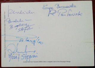 Everest,  Alpinismo,  Autograph,  Polish Expedition,  Mountain,  Tukuche,  Himalaya,  Nepal