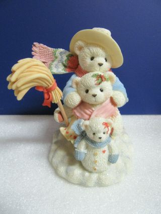 Cherished Teddies FROM BIG TO SMALL OUR FAMILY HAS IT ALL Snowman Family Figure 2