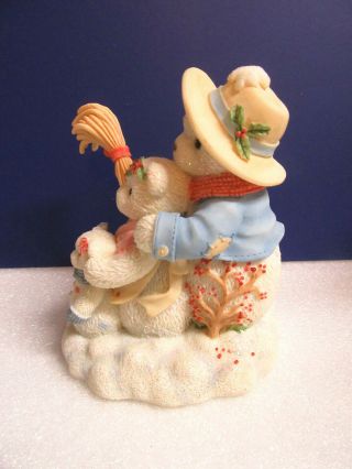 Cherished Teddies FROM BIG TO SMALL OUR FAMILY HAS IT ALL Snowman Family Figure 4