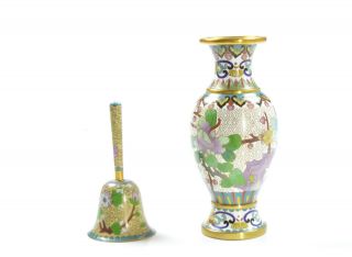 A Set Of Chinese Cloisonne Items