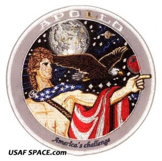Apollo 17 Spirit Commemorative 5 " Tim Gagnon Ab Emblem Nasa Space Patch