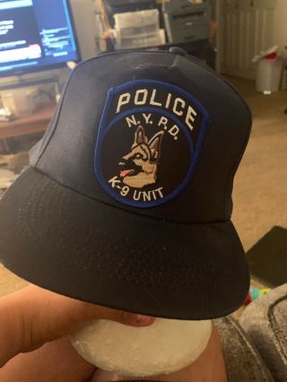 Nypd York Police K - 9 Unit - Officer Cap