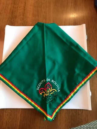 2019 24th World Scout Jamboree Bolivia Contingent Neckerchief