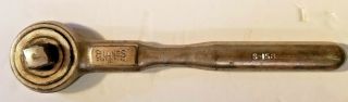 Vintage Billings S - 158 1/2 " Female Drive Ratchet With Male Plug​,  Usa,