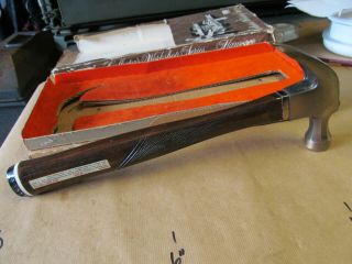 Vintage Craftsman Collector ' s Workshop Series Hammer - Wood Handle - Orig.  Box 8