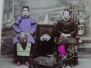 1 China 3 prostitutes 1900 Shanghai 35 Peking Hong Kong photograph 2