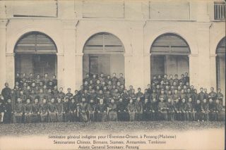 Malaysia Penang Asiatic General Seminary 1910s Pc