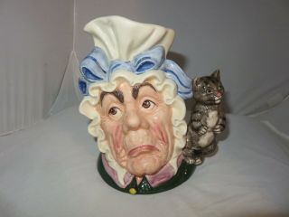 The Cook And The Cheshire Cat Royal Doulton Toby Mug
