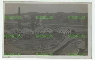 Industrial Postcard Ironworks Merthyr Glamorgan South Wales Real Photo 1908