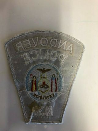 Old Andover York Police Patch 2