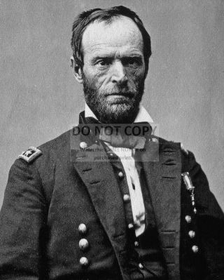 Civil War General William Tecumseh Sherman - 8x10 Photo (da - 204)