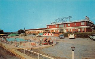 Q23 - 1899,  Cool Harbor Motel,  North Side Front Royal,  Va. ,  Postcard.