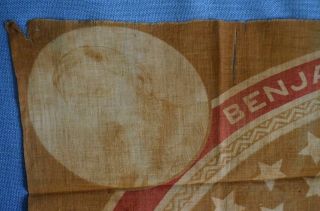1888 Harrison & Morton Presidential Cloth Bandana 3