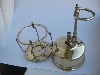 Antique Sweden Kerosene Lantern Gas Lamp " Radius 119 " Brass Parts