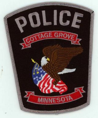 Cottage Grove Minnesota Mn Police Colorful Patch Sheriff