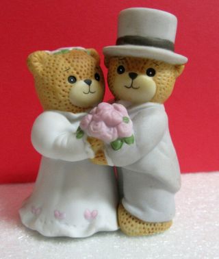 Lucy & Me Bride And Groom Wedding Couple Enesco Figurine