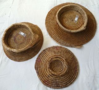 Set of 3 Vintage Native American/Indian Baskets - from Santa Fe 6