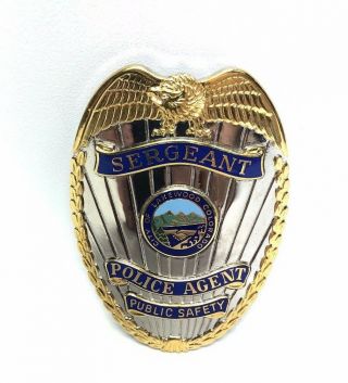 Obsolete Lakewood Co Sergeant Badge Public Safety