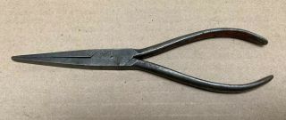 Vintage LINDSTROM Needle Nose Pliers Made In SWEDEN Jeweler Watchmaker Tools 4