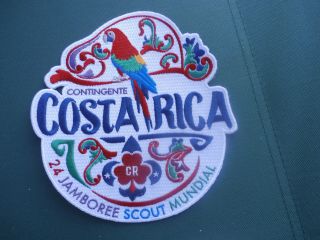 2019 World Jamboree Costa Rica Contingent Jacket Patch