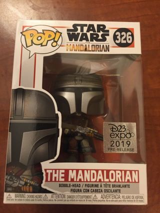 Disney D23 Expo 2019 Funko POP Star Wars The Mandalorian - IN HAND 2