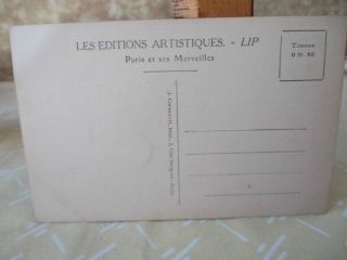 Vintage Postcard,  PARIS,  NOTRE DAME,  C.  1910,  Cyanotype,  Unposted 2