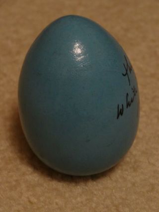 White House Easter Egg Roll 1982 Wooden Egg 4