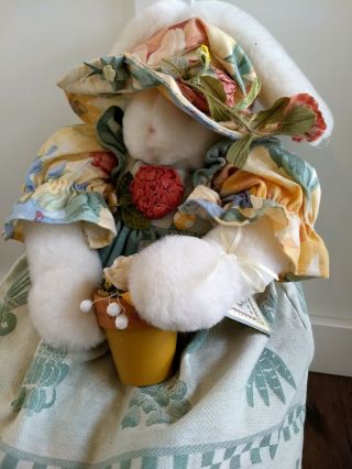 Limited Edition Handmade 1995 Bunnies By The Bay Pheby Pots Rabbit Stuffed 26 