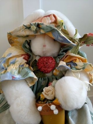 Limited Edition Handmade 1995 Bunnies By The Bay Pheby Pots Rabbit Stuffed 26 