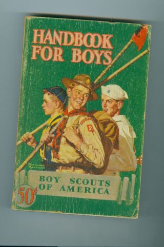 Revised Handbook For Boys First Edition 36th Printing December,  1943