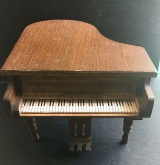 Vintage Piano San Francisco Music Box Company Doll House Detailed Tone Fur Elise