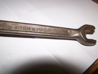 VINTAGE WRENCH M KLEIN & SONS CAT.  3146 A BELL SYSTEM B 1 - 67 TOOL 3