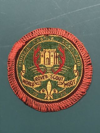 Boy Scout 1939 World Rover Scout Moot Participant Badge